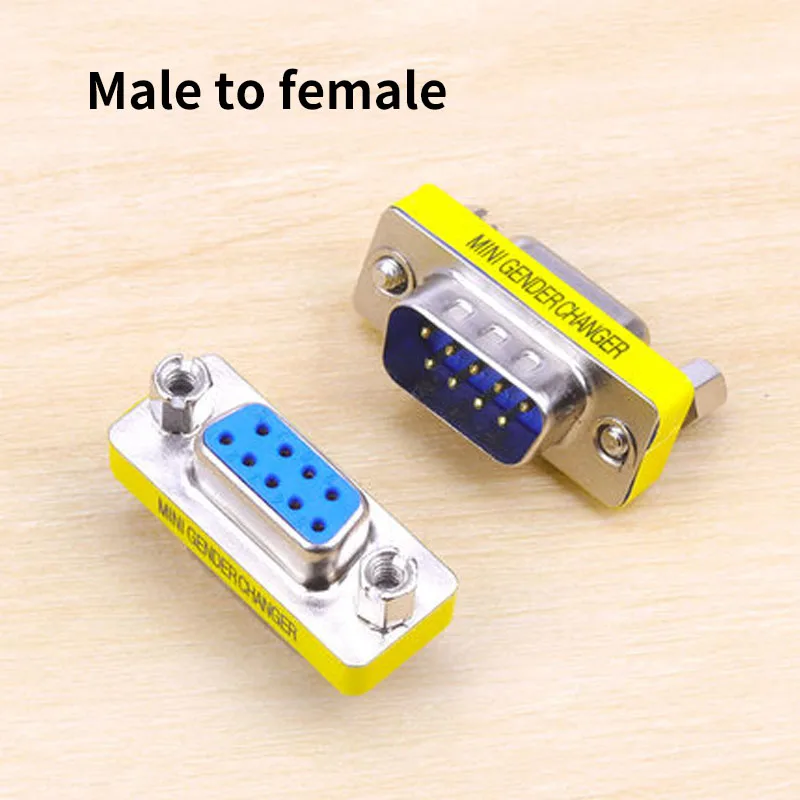 DB9 male to female and adapter 9-pin RS232 serial head converter DB | Обустройство дома
