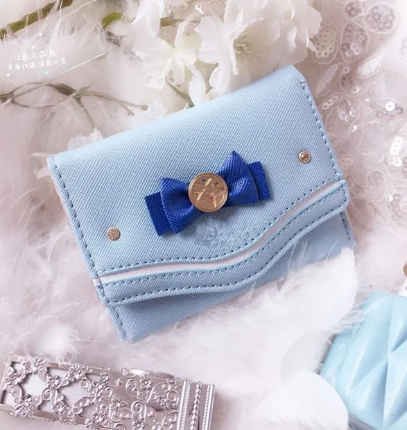 Длинный кошелек для монет с аниме Сейлор Мун сумочка карт сумка наличных