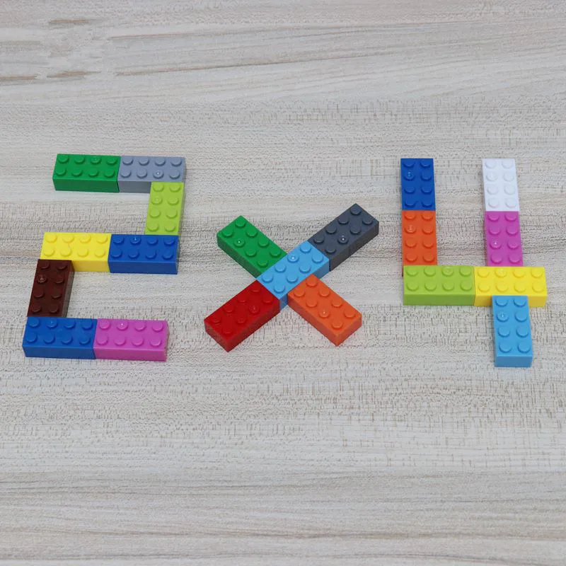 150 штук, детские строительные блоки DIY 2*4, пластиковые игрушки, сборные развивающие обучающие игрушки для девочек и мальчиков, совместимые с лего частью