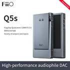 ЦАП и усилитель FiiO Q5s, Bluetooth 5,0, AK4493EQ, с поддержкой DSD, USB усилитель ЦАП для iPhoneкомпьютераAndroidSony, 2,5 мм, 3,5 мм, 4,4 мм