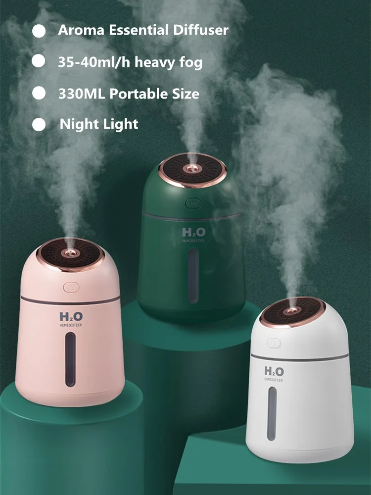 USB Ультразвуковой увлажнитель воздуха диффузор эфирного масла Электрический