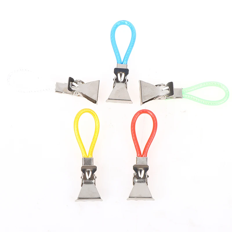

Hot 5pcs/set Metal Towel Hanging Clips towel Hangers Hanging Clothes Pegs