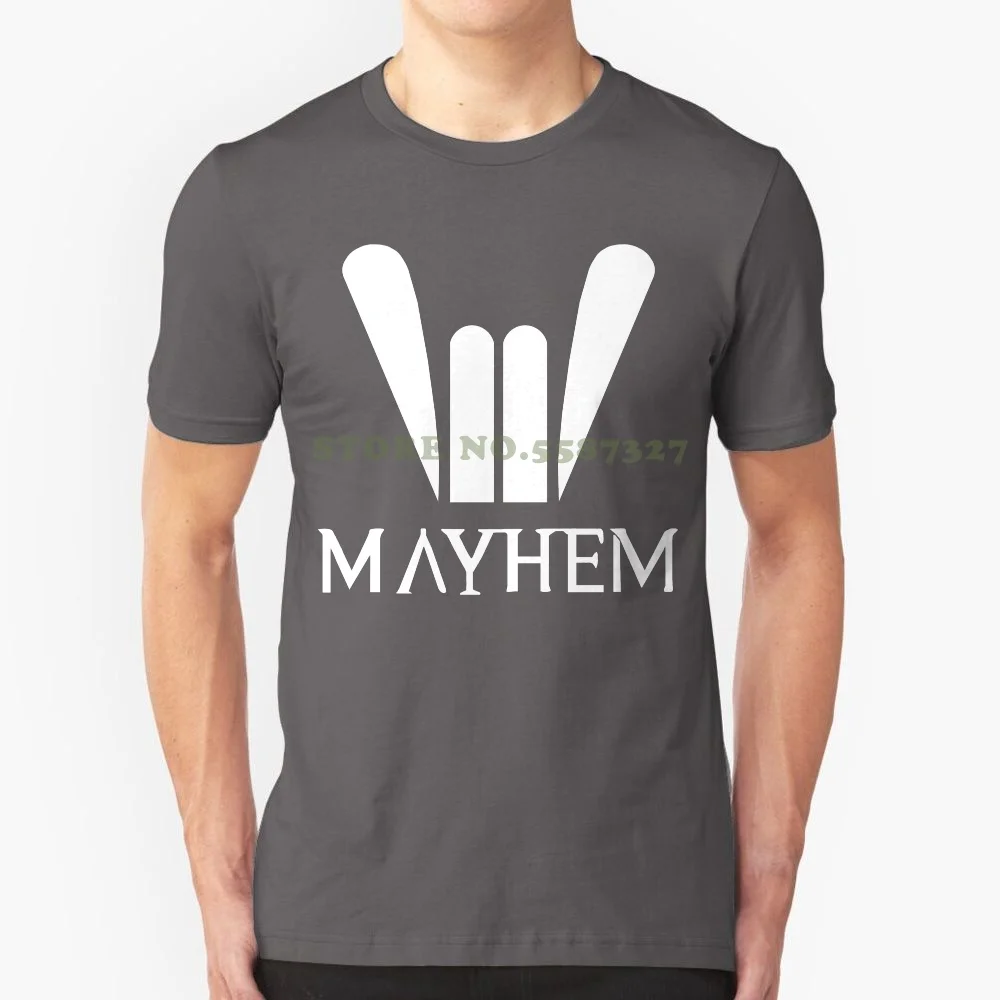 

Mayhem - esoteri Slim C Warfare-норвежский черный металлический ремешок, футболка-размеры от плюс до 6xl