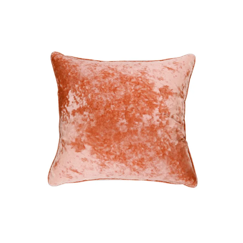 

Ice Velvet Pillowcase Cushion Cover for Living Room Sofa Solid Color Throw Pillow Case Cushion Cover Pillow Cover Square 50x50cm