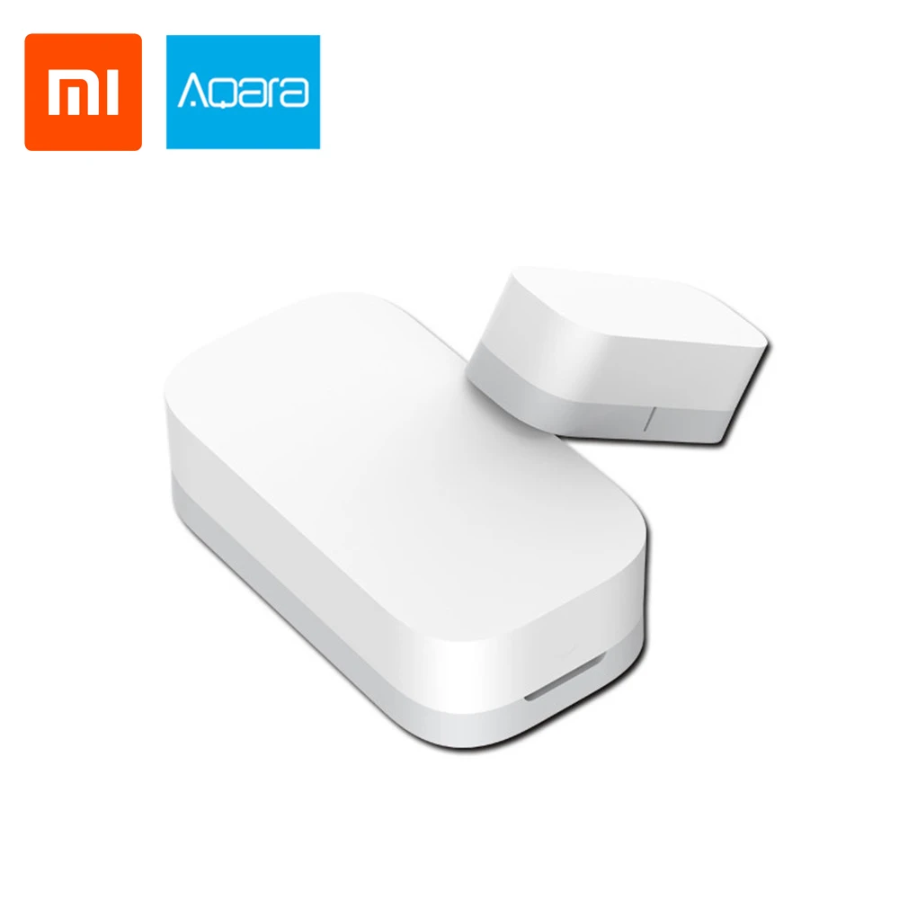 Original Xiaomi Aqara Hub work with Smart Curtain Motor Wifi Light Switch control Automation for Apple Homekit Mi Home APP - Цвет: Door Window Sensor