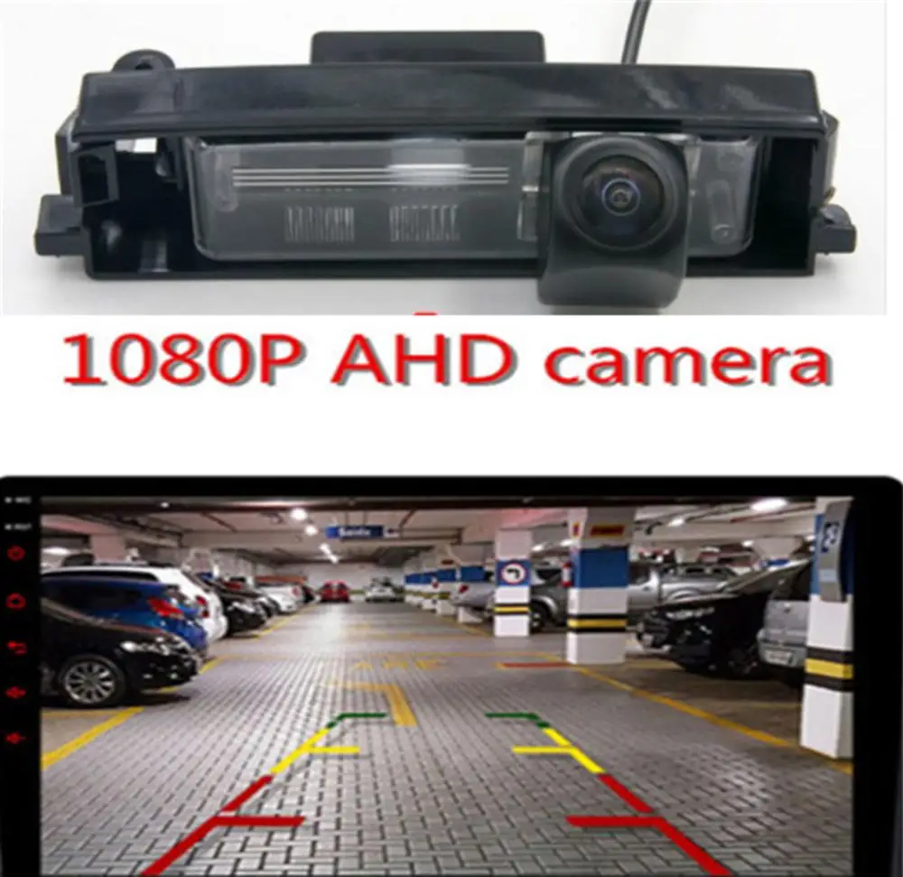 

Камера заднего вида AHD 1080P, «рыбий глаз», для автомобилей Toyota RAV4 RAV-4, 2000-2012, Vitz/Platz/Yaris 2006-2011