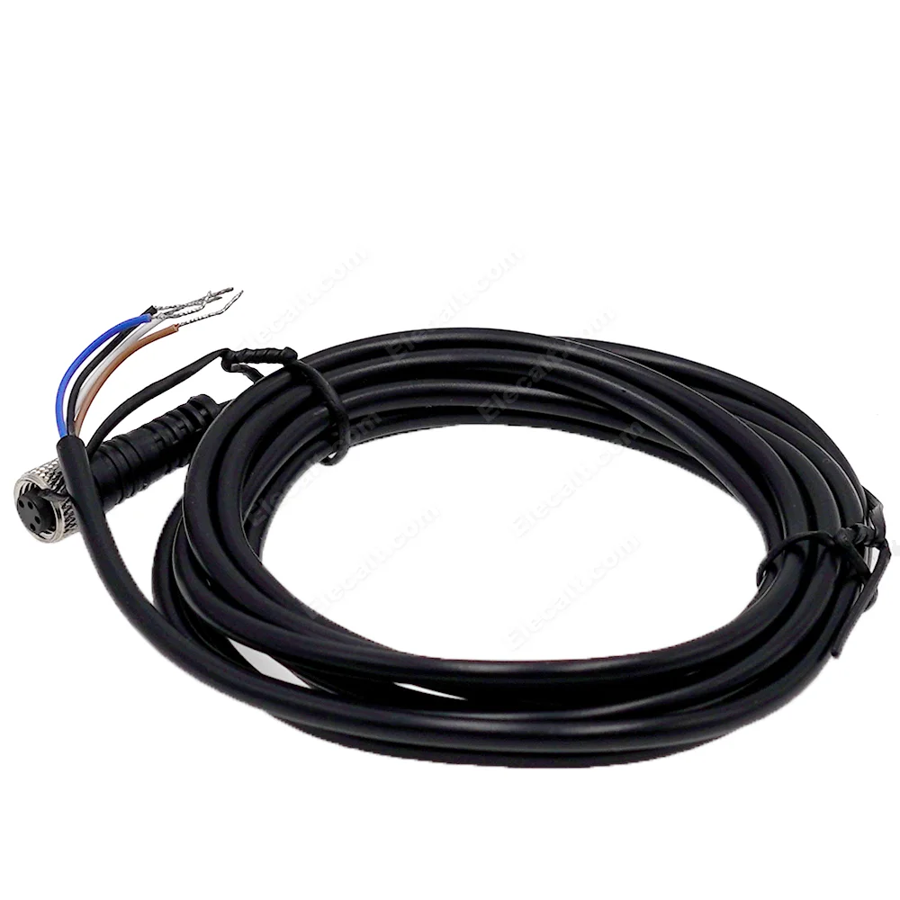 XS3F M8PVC4S 2 M Sensor I/O соединительные силовые кабели метра|Электрические провода| |