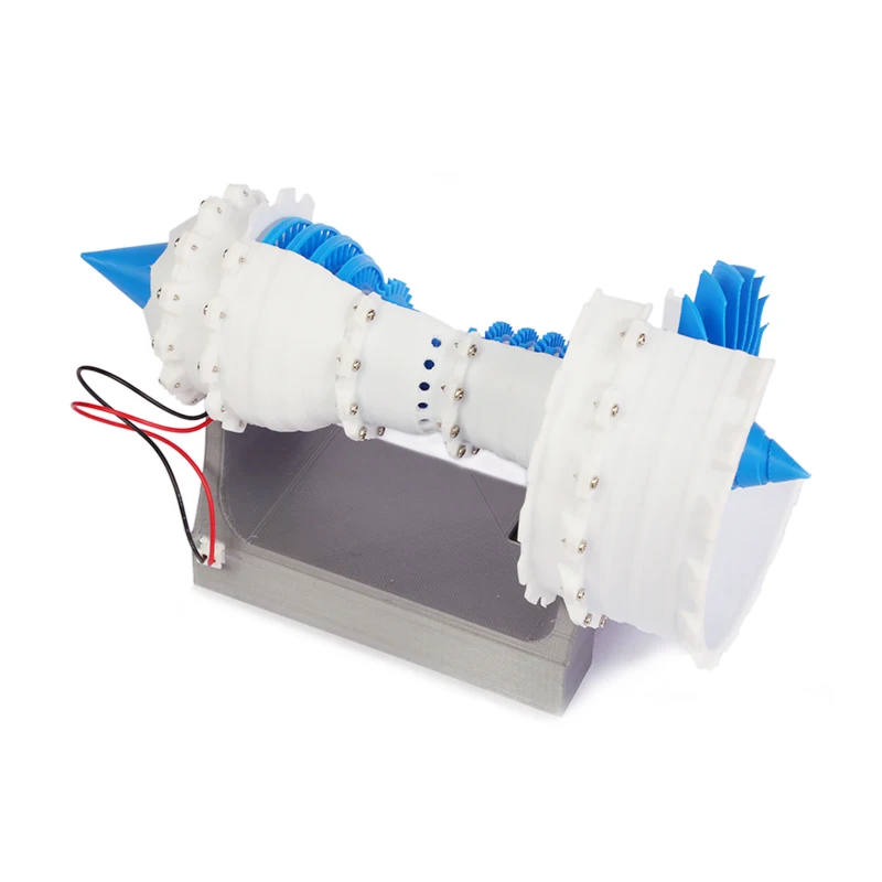 Turbofan Engine Model Airplane model Aircraft Electric 3D printing Passenger Aviation DIY Kit |