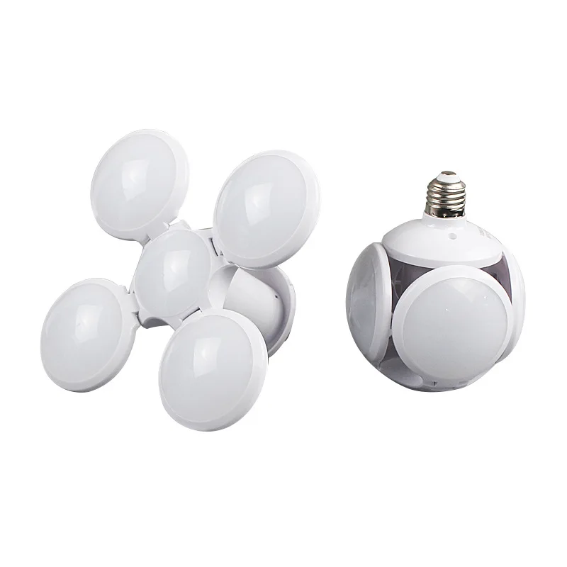

4 Adjustable Folding LED E27 40W Deformable Garage Football Bulb for Factory/Home/Kitchen/Bedroom/Mall/Warehouse Lighting