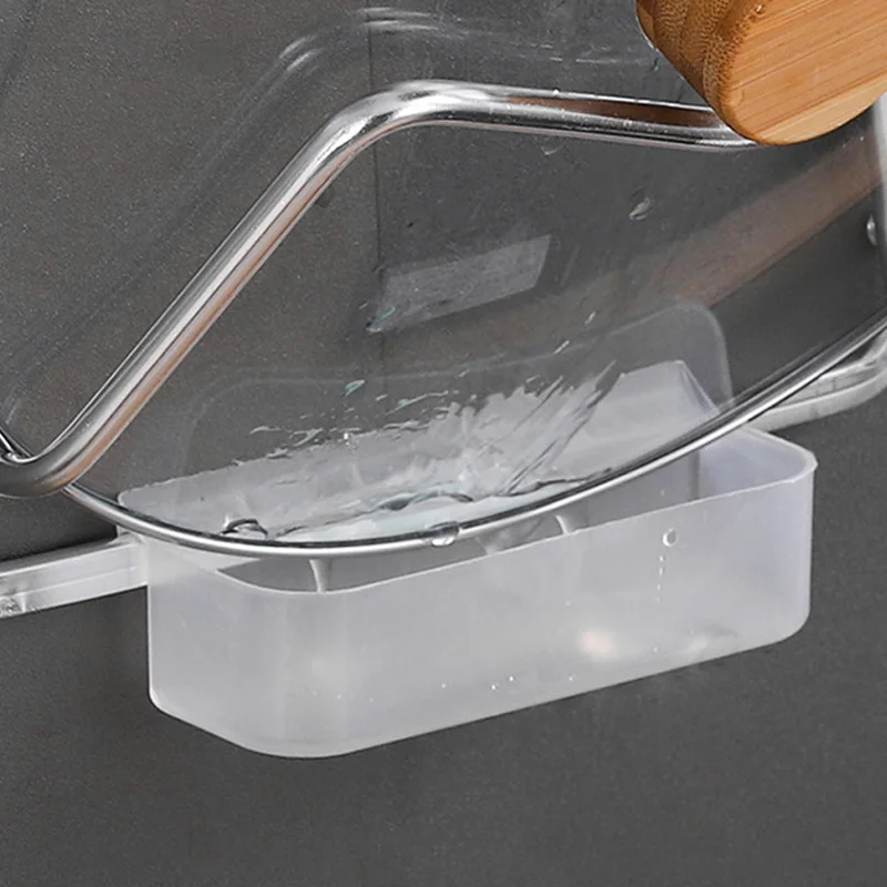 Кухонные инструменты настенная стойка для крышек кастрюль алюминиевая крышка