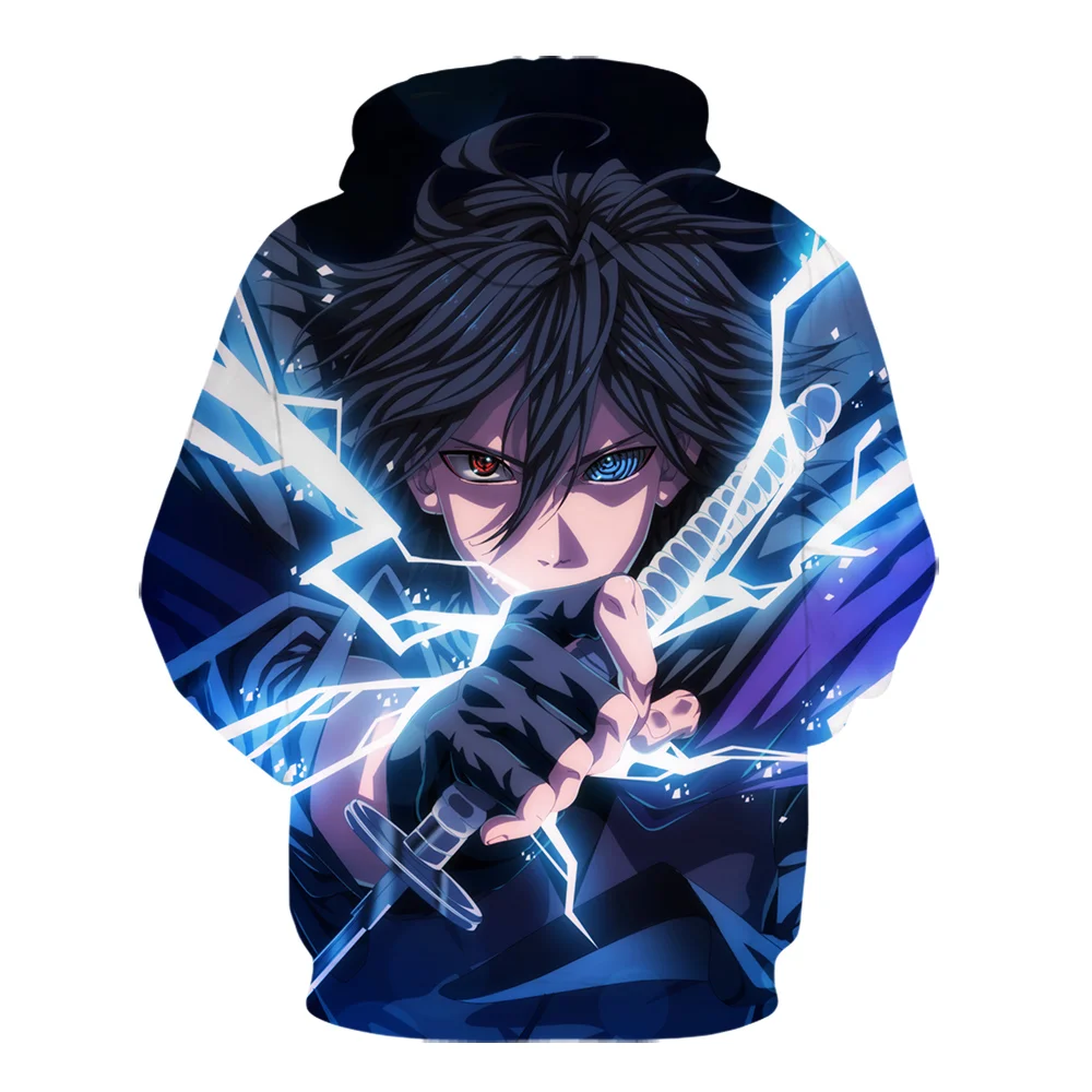 Мужские толстовки большого размера с 3D-принтом аниме Моя геройская Академия