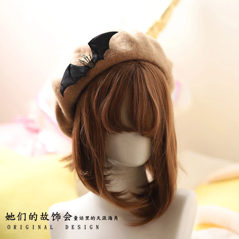 Берет в стиле &quotЛолита&quot 4 цветов кепка готическом для выпечки тортов