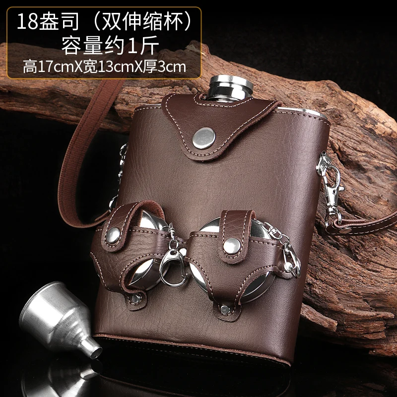 NEWYEARNEW 1 штука фляжка с воронкой из нержавеющей стали для ликера открытый Виски