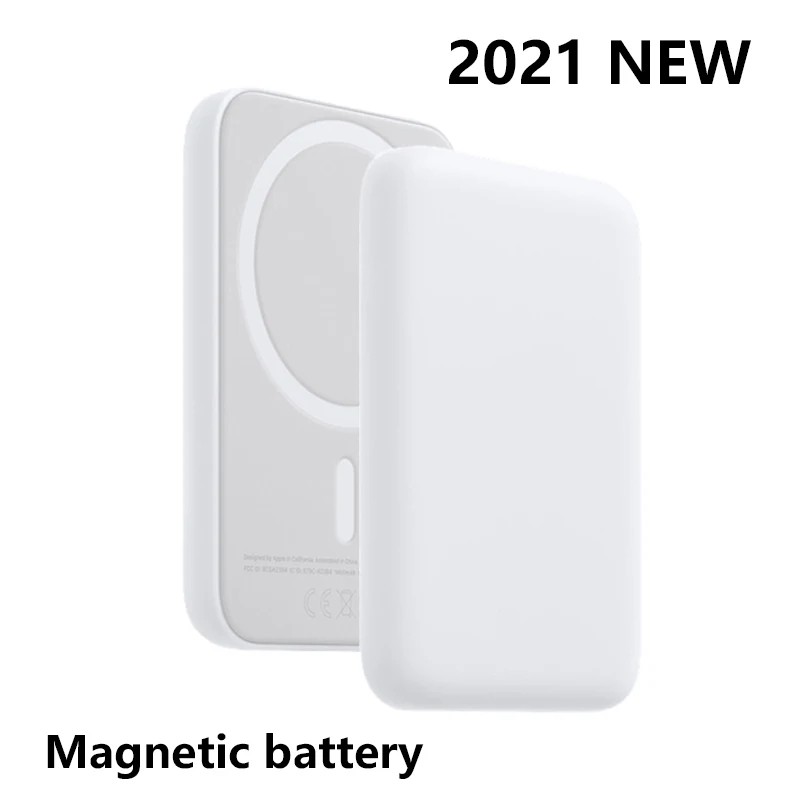 

2021 5000 мАч Новый портативный магнитный беспроводной источник питания роскошный фирменный дизайн подходит для iphone 13 12 13 Pro 12 Pro Max mini Lu