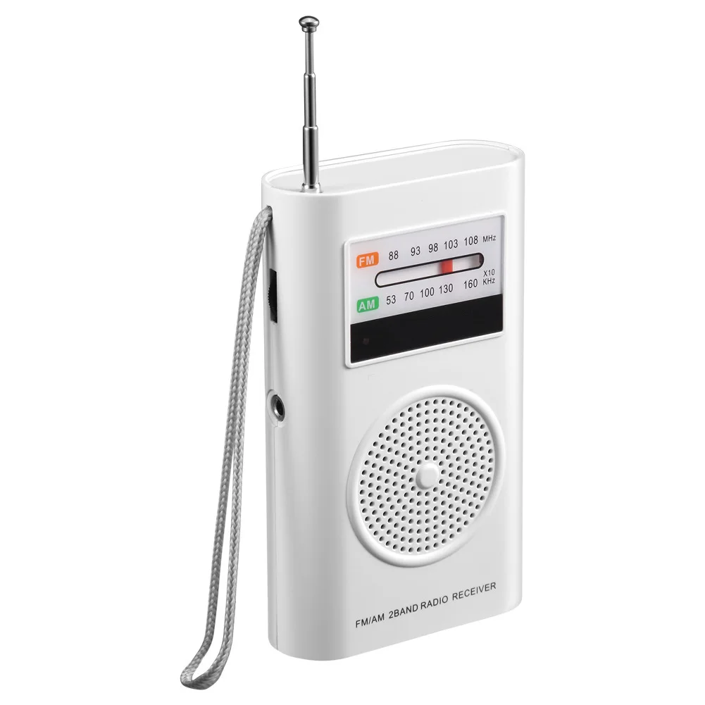 RD 206S телескопическая антенна тренажерный зал Карманный AM FM Динамик ручной