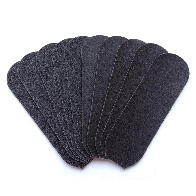 

HOT-Reusable Stainless Steel Pedicure Foot File Cracked Skin Callus Remover Feet Rasp Foot Care With 10 Sheets Abrasive Paper