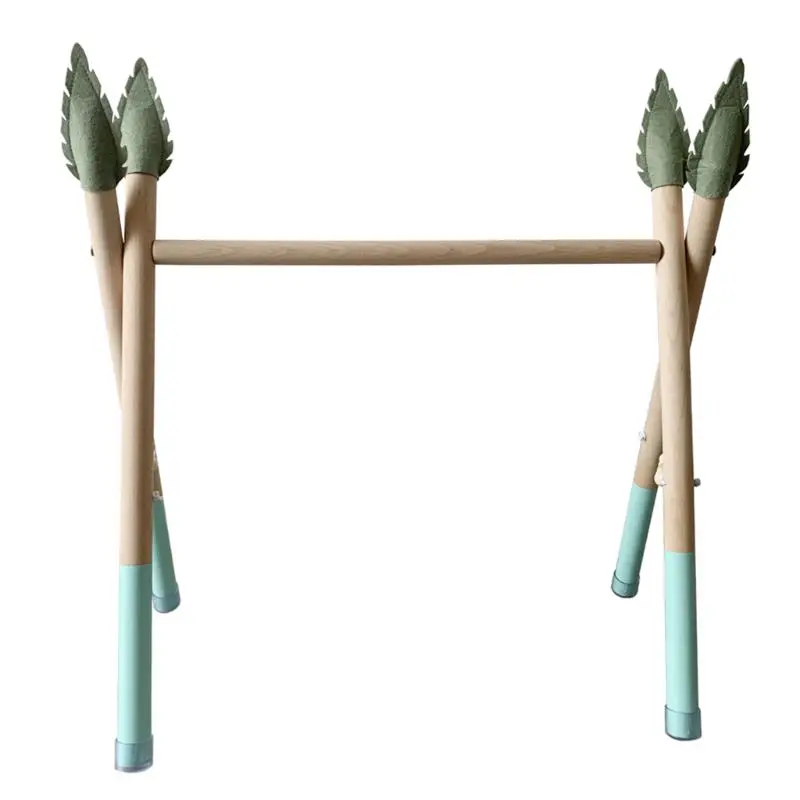 

1Set Nordic Baby Play Gym Toys Wooden Play Game Fitness Rack Kids Education Toy