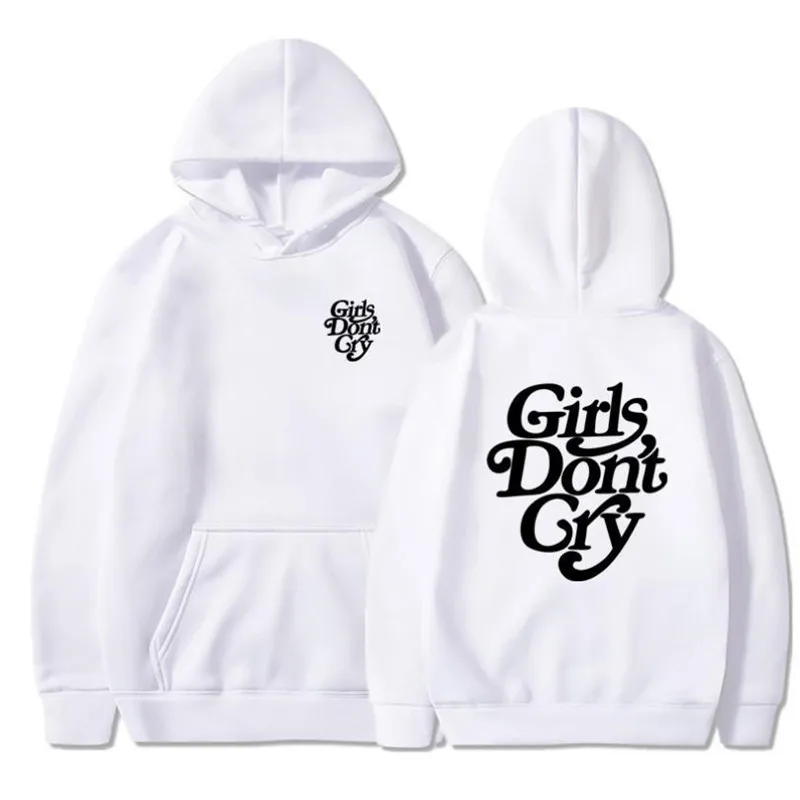 

Уличная мода толстовки для девочек не плачут новая одежда Толстовка для мужчин и женщин Осень Зима Хип-Хоп Модный пуловер для дикой пары