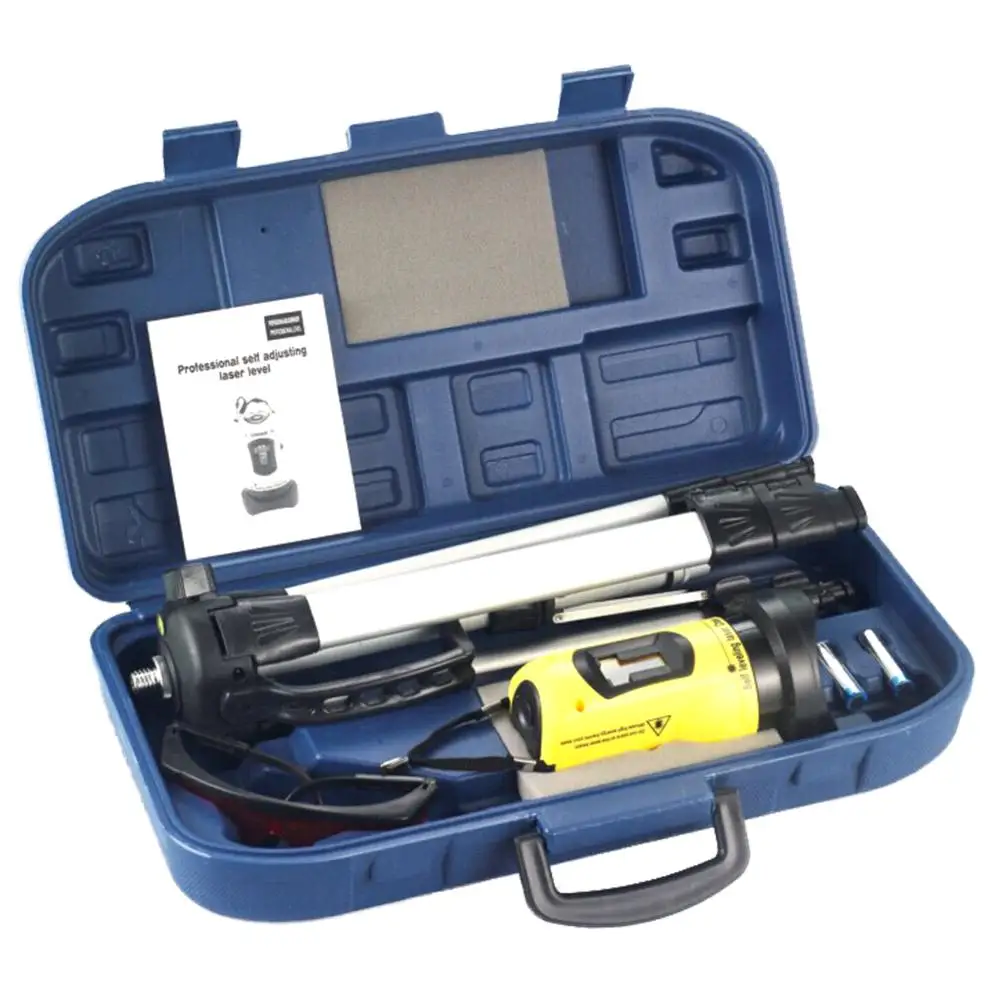 Лазерный уровень с поворотом на 360 градусов функциональный самовыравнивающийся