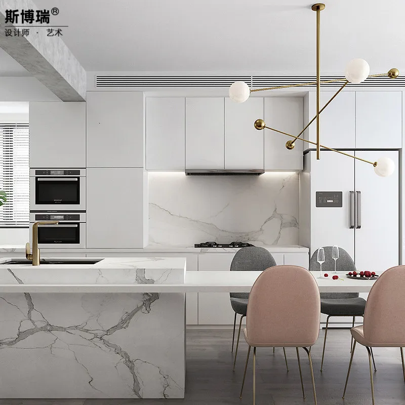 Пост стиль Северной Европы оригинальность искусство Дизайн 3 головы кухня