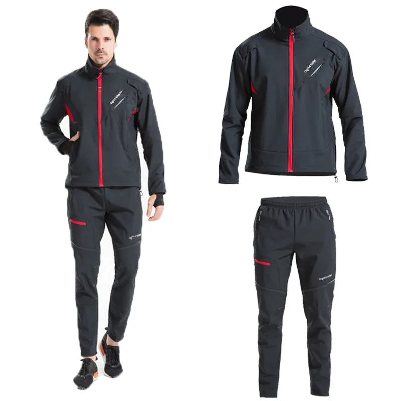 Мужские ветрозащитные костюмы для бега куртка велоспорта дышащая одежда езды на