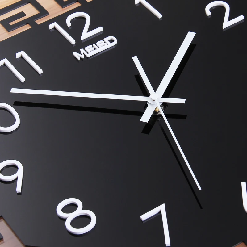 Счастливая настенные часы Современная дизайнерская одежда в китайском стиле