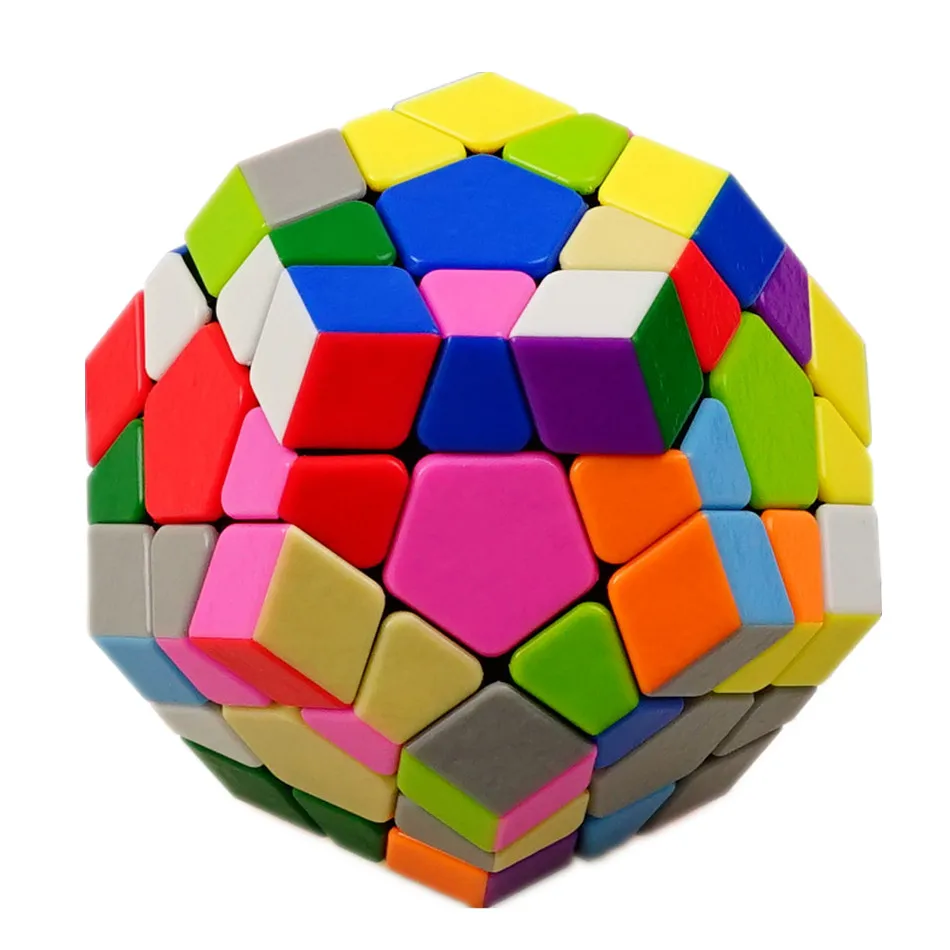 Кубик Рубика ShengShou Five Gen Волшебный кубик 3x3 Megaminx Cube Без наклейка Wumofang 3 слоя