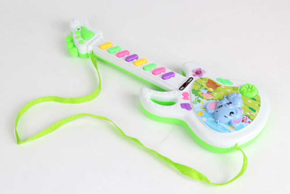 Electric Guitar Toy Musical Play For Kid Boy Girl Toddler Learning Electron | Игрушки и хобби