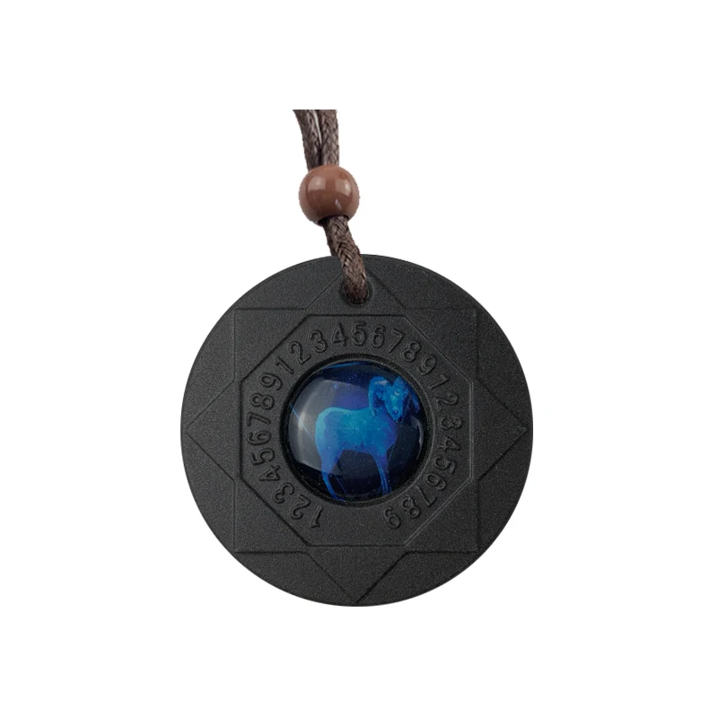 

Aries Mens negative ion quantum scalar energy pendant Pendant Necklace- Quantum Scalar Energy Lava Stone Necklace for Women