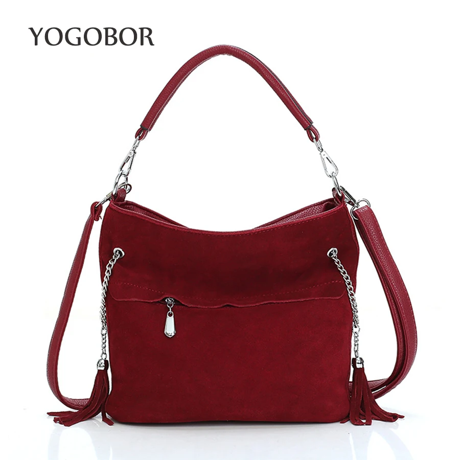 Женская сумка с кисточками Новая Европейская и американская модная сумка-тоут