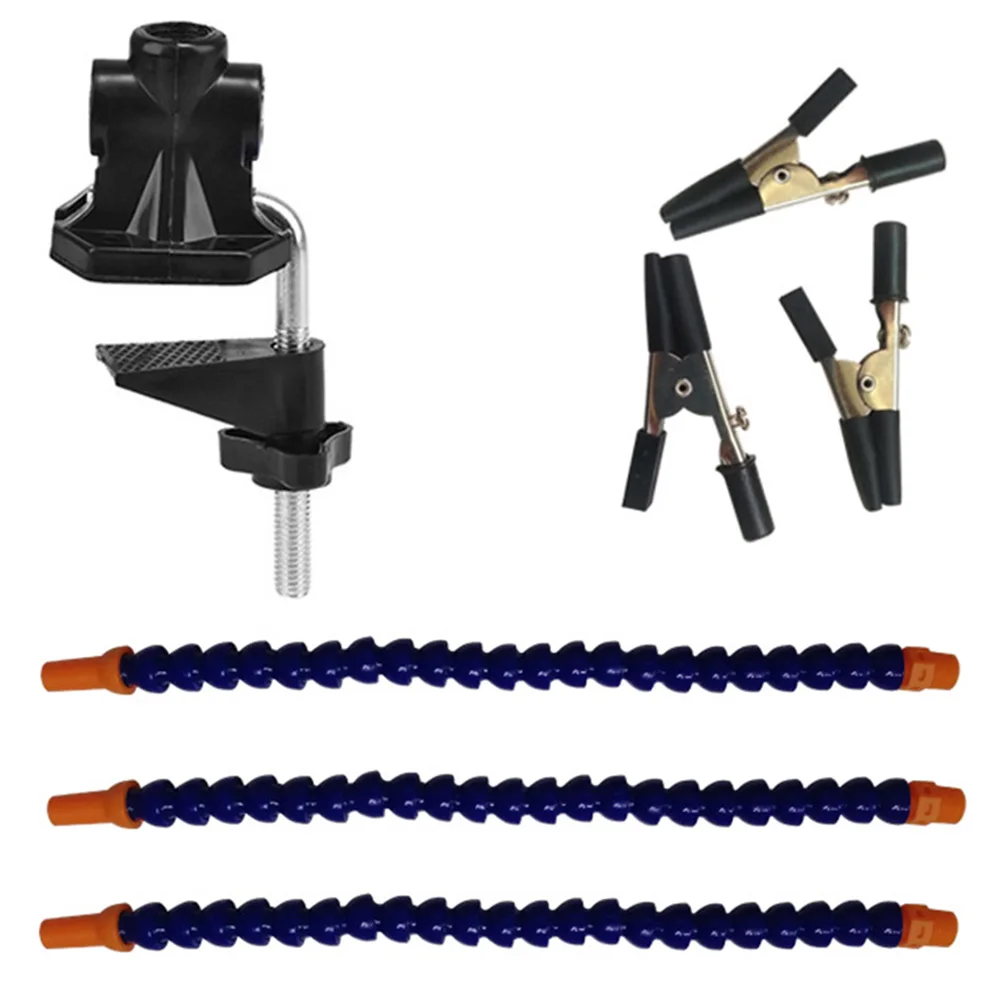 

Three Holes Table Top Heating Element DIY Repairing Third Hand Tool Soldering Station Easy Install For RC Models 3 Flexible Arms