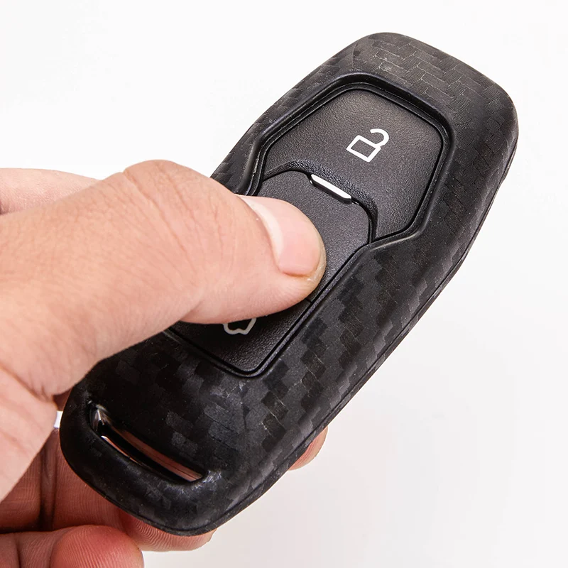 Чехол для автомобильного ключа чехол Ford Mondeo MK3 MK4 MK5 Kuga F150 Ranger Explorer Focus SMAX CMAX Mustang 2020
