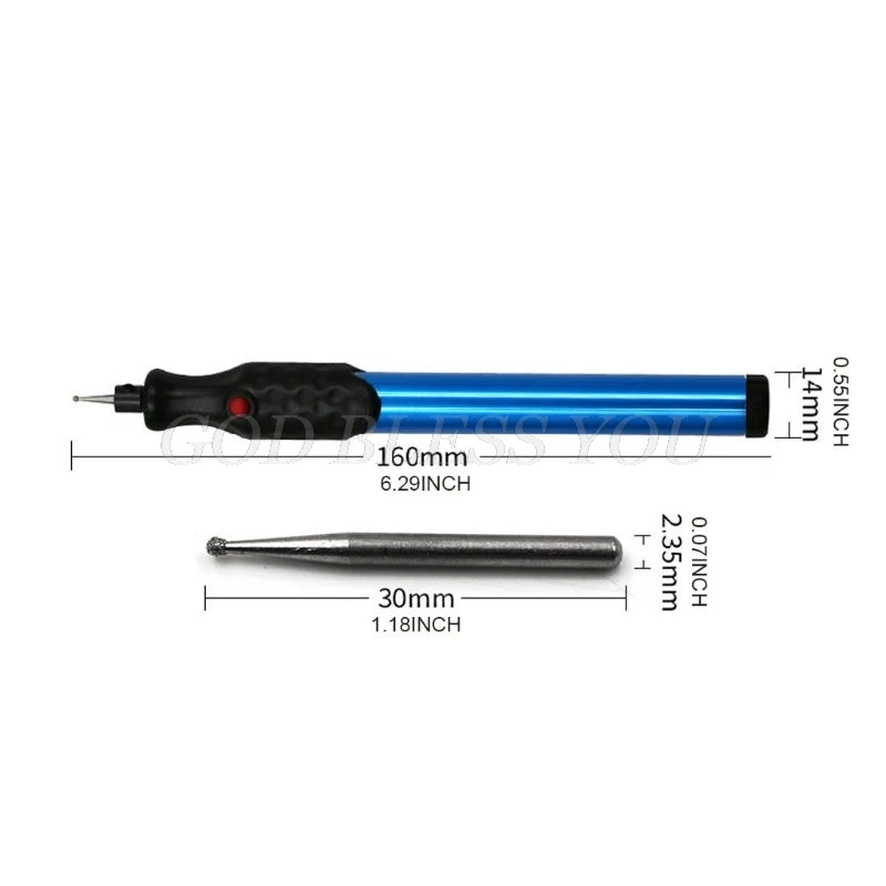 

Electric Engraving Pen 12000rpm DIY Craft Scripture with Small Wrench Spare Grinding Head Carve Tool for Metal Drop Shipping