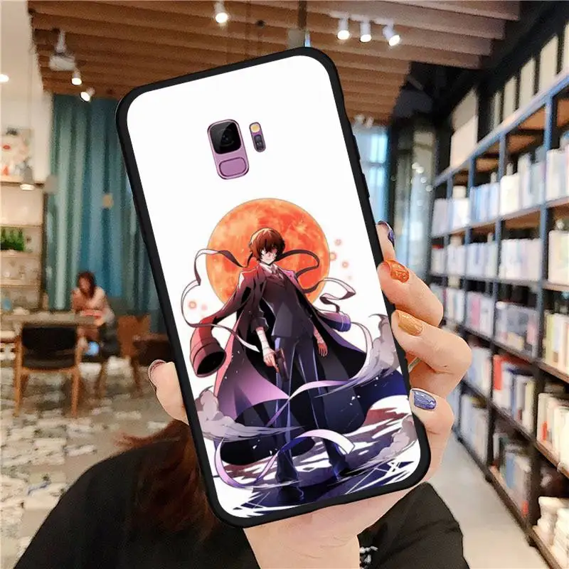 

Anime Stray Dogs Dazai Osamu Phone Case For Samsung galaxy S 7 8 9 10 20 edge A 6 10 20 30 50 51 70 note 10 plus