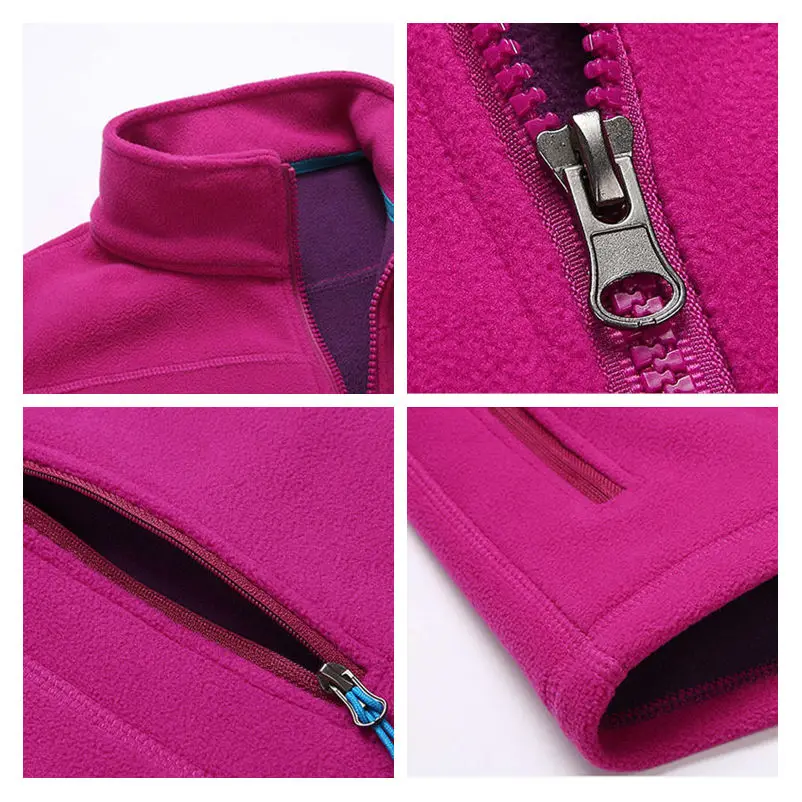 Men And Women Vest Autumn/Winter Warm Fleece Outerwear Coat Outdoor Sports Causal Sleeveless Jacket Male Female Waistcoat CYF191 | Спорт и