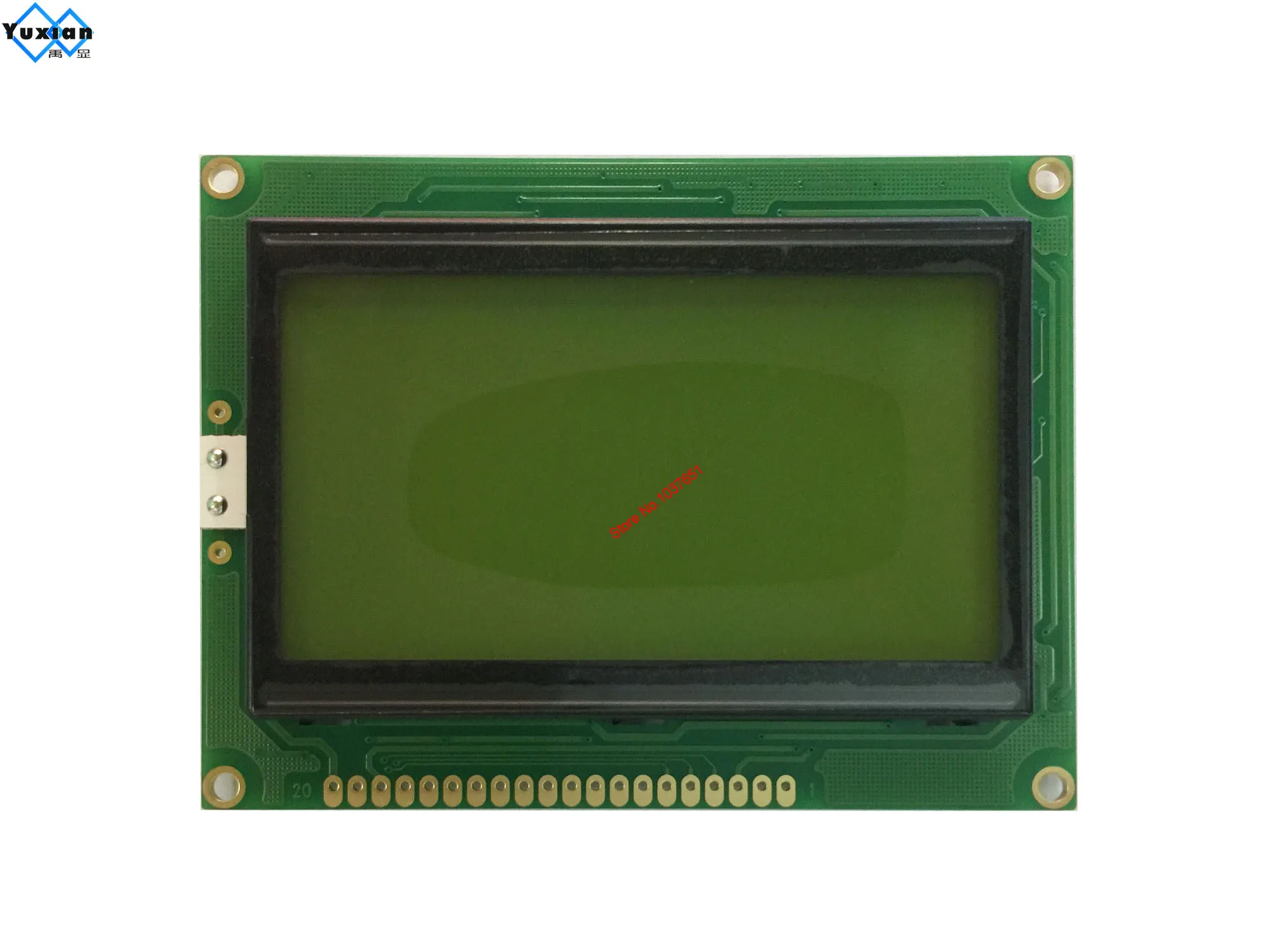 128x64 ЖК-дисплей LG128643 зеленая Нижняя подсветка 5 в NT7108 Совместимость AG12864A WG12864A