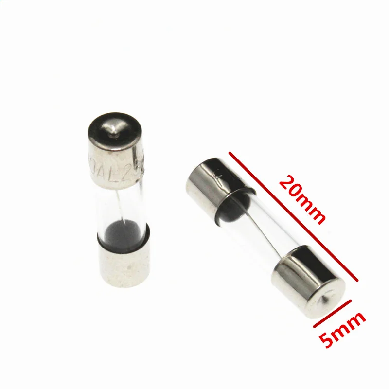 Стеклянные Предохранители с быстрым выдувом 5*20 мм 250 в а 1 А 2 3 4 5 6 8 10 шт.|Перемычки|