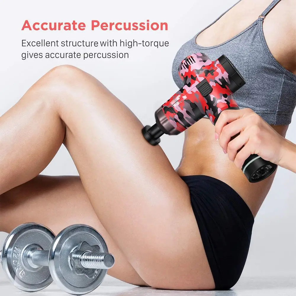

Fascia gun muscle Deep electric muscle relaxation fascia gun massage machine muscle neck membrane gun fitness equipment