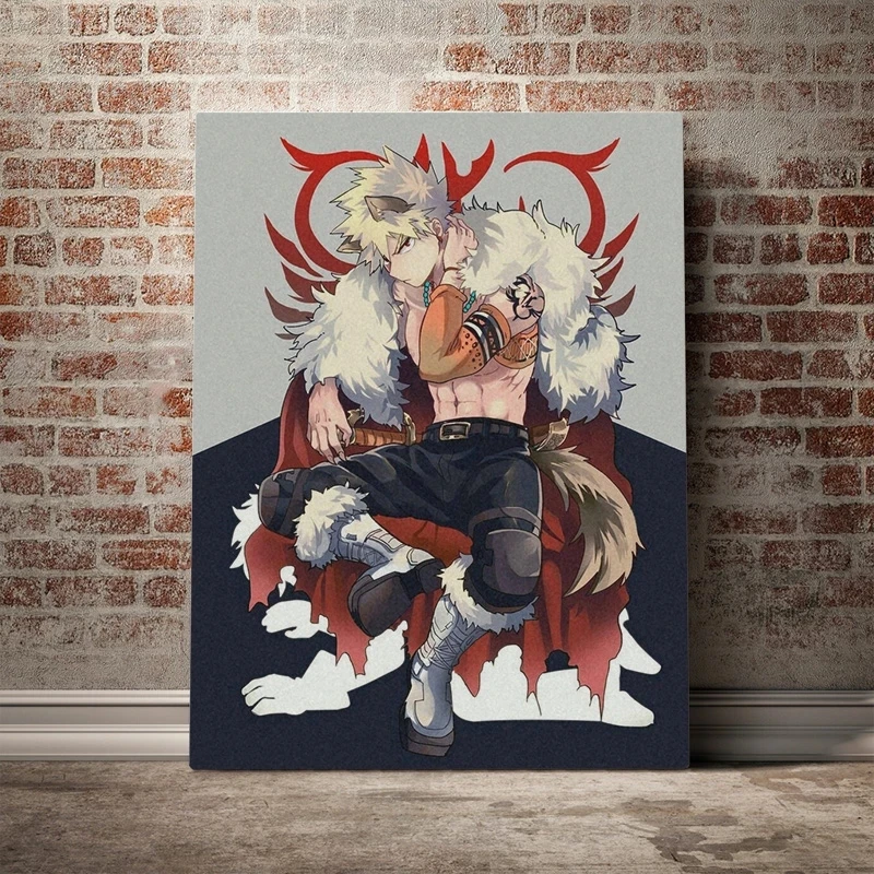 

Home Decor Painting Katsuki Bakugo My Hero Academia Anime Role Hd Prints Canvas Poster Wall Art Pictures For Living Room Modular