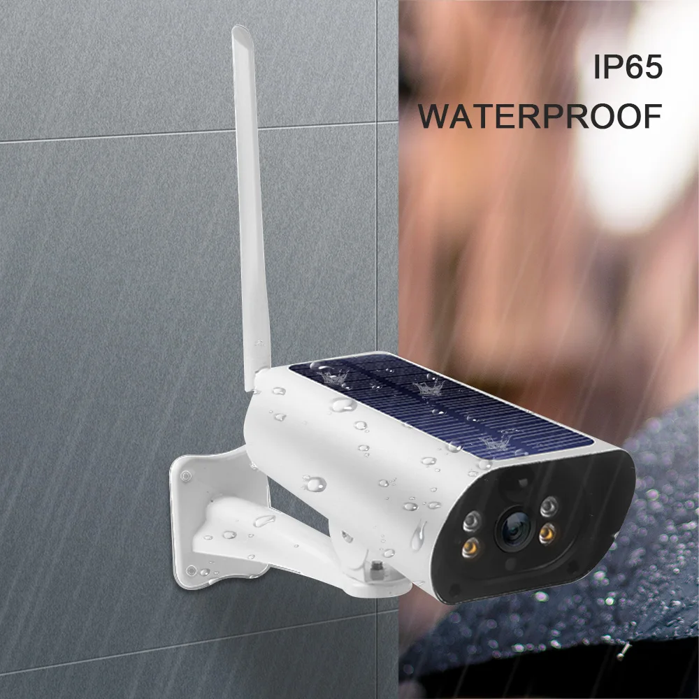 Беспроводная камера на солнечной батарее DC03 Wi-Fi 1080P | Безопасность и защита