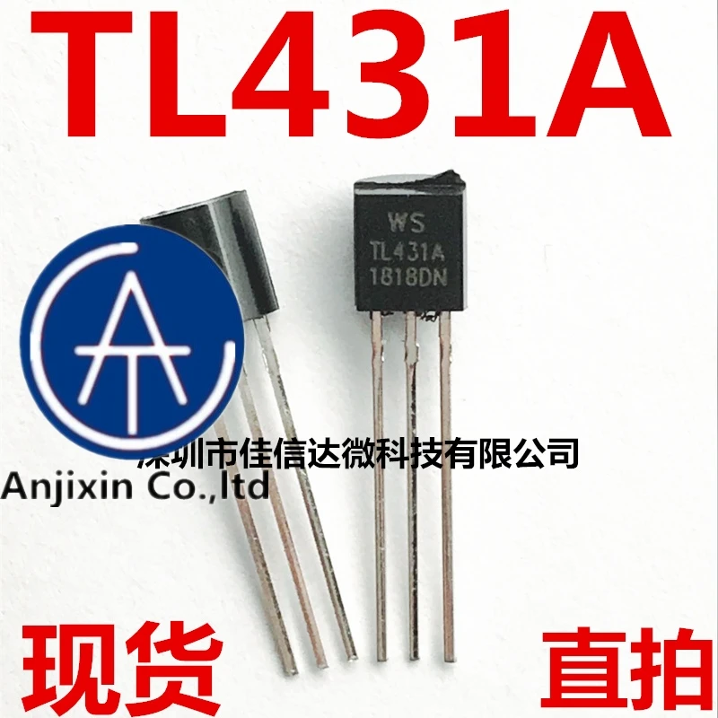

10pcs 100% orginal new real stock TL431A TL431 TO-92 precision shunt regulator transistor (10 pcs)