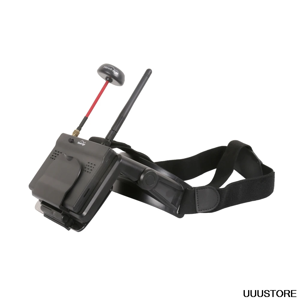 

Hawkeye Little Pilot VR All-in-one 5 inch 800x480 FPV Monitor 5.8G 48CH Dual Receiver Foldable Goggles Without DVR for RC Drone