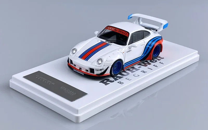 

Tarmac works cars 1:43 Posches RWB 930 MARTINI Alloy collection car