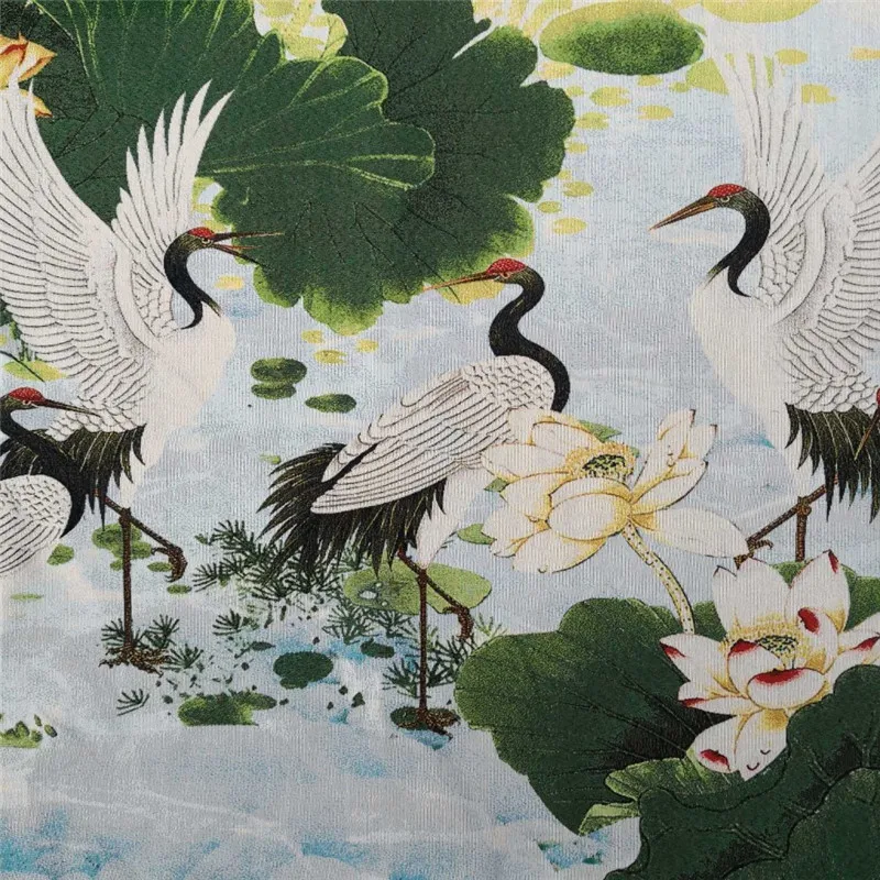 Китайская старинная шелковая картина Thangka с вышивкой | Дом и сад