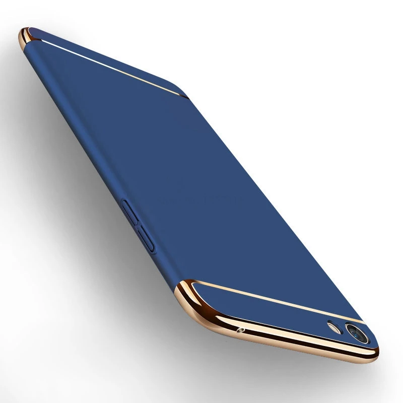 UPaitou высококачественный защитный чехол для OPPO R11 R7 R9 R9S F1 F3 плюс F1S A33 A37 A39 A57 A59 Ноэ 7 9 задняя крышка 3in1 Жесткий PC Гибридный чехол Чехол с полным покрытием - Цвет: Синий