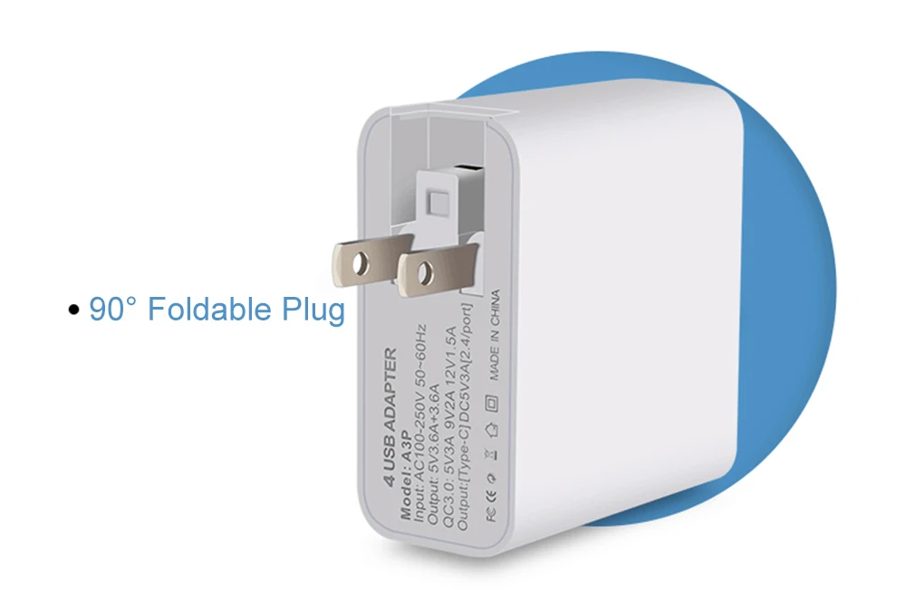 4 порта USB быстрое зарядное устройство s QC3.0 type C USB зарядное устройство для samsung для iPhone huawei быстрое зарядное устройство s настенное зарядное устройство US EU UK AU адаптер