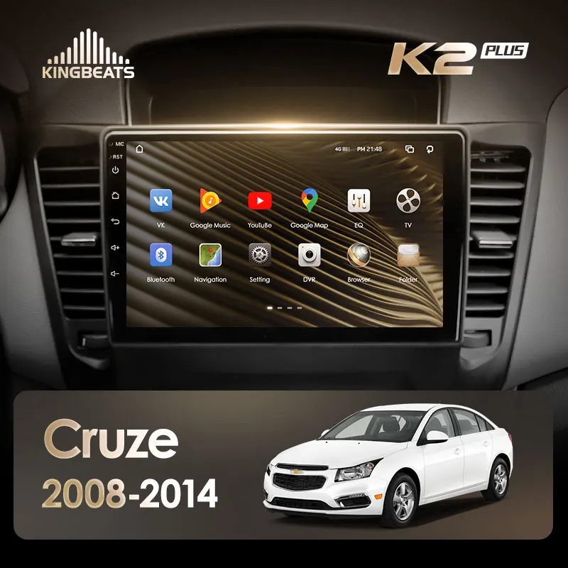 KingBeats штатное головное устройство For Chevrolet Cruze J300 2008 2014 GPS Android 10 автомагнитола на