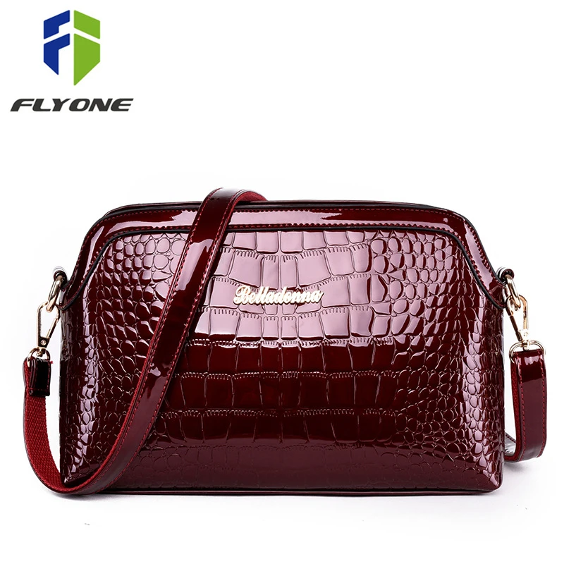 Роскошная дизайнерская сумка из крокодиловой кожи сумки через плечо для женщин