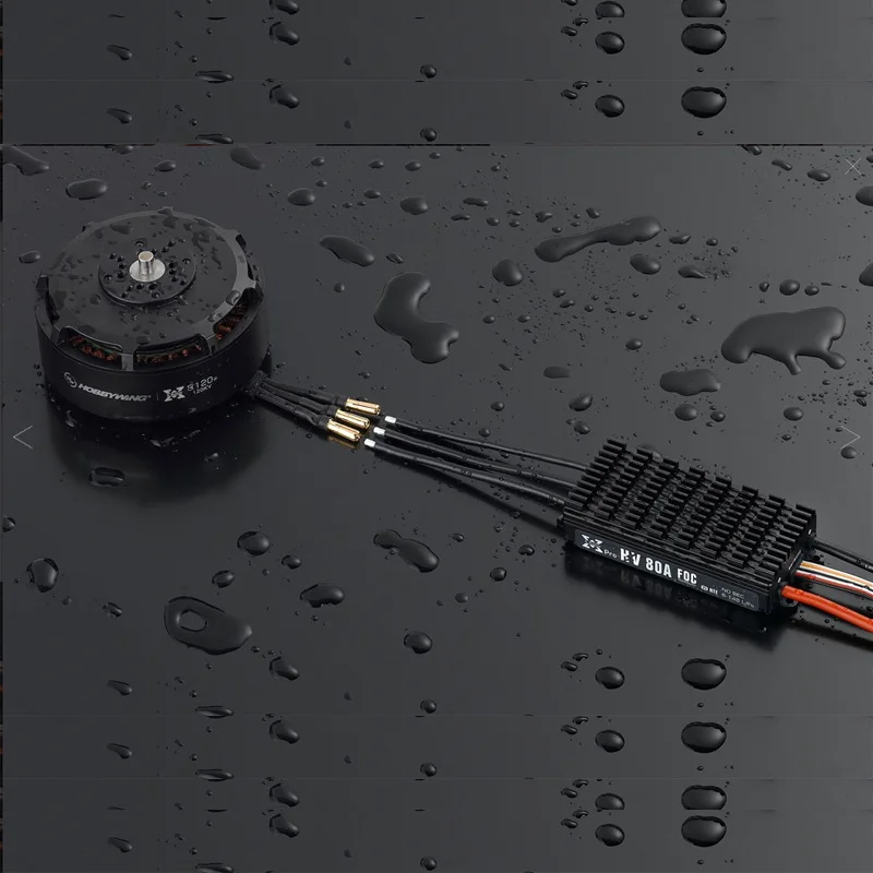 Hobbywing XRotor FOC Power комбинированная система бесщеточный двигатель 8120 100кв и HV 80A V3 ESC