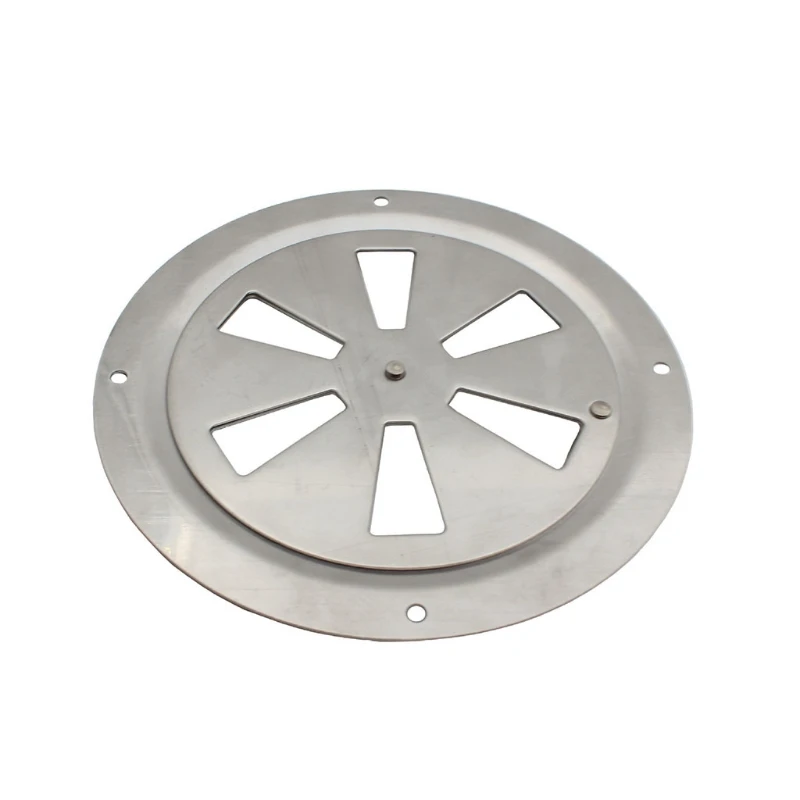 

Air Vent Louver Cover Replacement Stainless Steel Round Cabin Ventilation Plate for Marine Boat Accessories